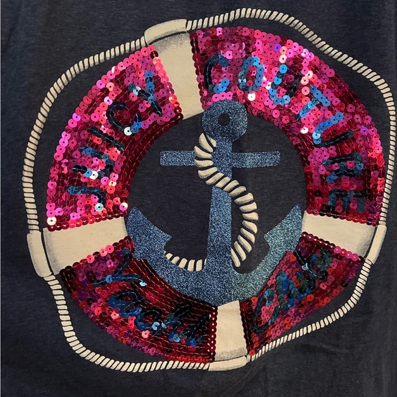 NWT Juicy Couture Sequin Tank Top Sz XL - Picture 2 of 3